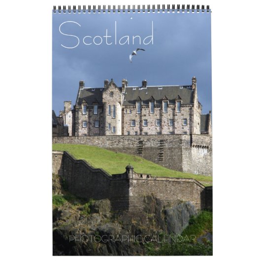 Calendrier Mural photographie écossaise (Protection)