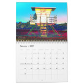 Calendrier Mural Photos d'images de plage de la Floride (Feb 2027)