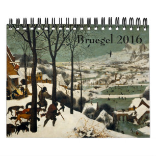 Calendrier Mural Pieter Bruegel le petit 2016 plus ancien