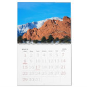 Calendrier Mural Pikes Peak Mountain, Colorado Springs, CO (Mar 2026)