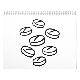 Calendrier Mural Pilules