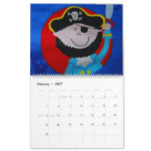 Calendrier Mural Pirate Kids (Feb 2027)