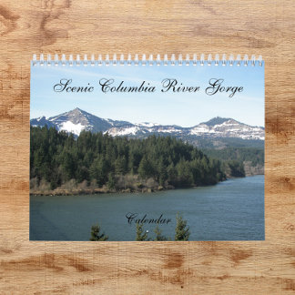 Calendrier Mural Pittoresque Columbia River Gorge Photographie