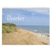 Calendrier Mural Plages (Protection)