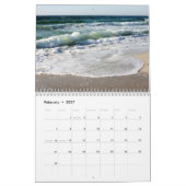 Calendrier Mural Plages (Feb 2027)