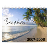 Calendrier Mural Plages (Protection)
