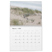 Calendrier Mural Plages (Feb 2026)