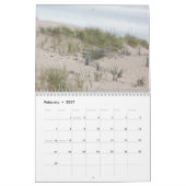 Calendrier Mural Plages (Feb 2027)