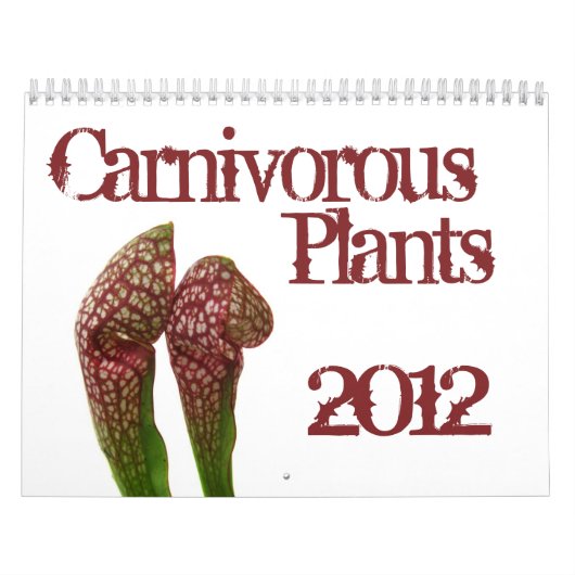 Calendrier Mural Plantes carnivores (Protection)