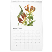 Calendrier Mural Plantes tropicales 2015 (Feb 2027)