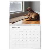Calendrier mural Plott Hound 2027 (Feb 2027)