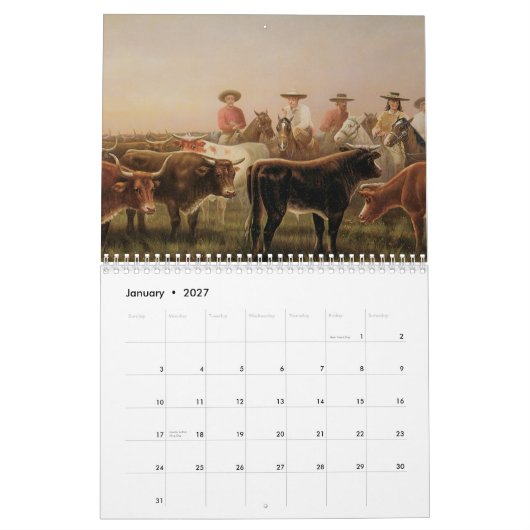 Calendrier Mural Plus de l'Olds 2014 occidental (Jan 2027)