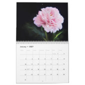 Calendrier Mural Plutôt Awesome Peonies (Jan 2027)