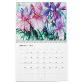 Calendrier Mural PMACarlson à travers la porte de jardin Calender (Feb 2026)