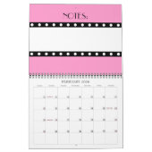 Calendrier Mural Pois (Feb 2026)