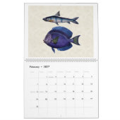 Calendrier Mural Poisson d'Amérique du Sud 2026 (Feb 2027)