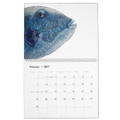 Calendrier Mural Poissons fantastiques (Feb 2027)