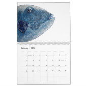 Calendrier Mural Poissons fantastiques (Feb 2026)