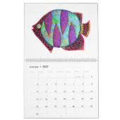 Calendrier Mural Poissons fantastiques (Jan 2027)