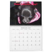 Calendrier Mural Pomeranian de Carma (Feb 2027)