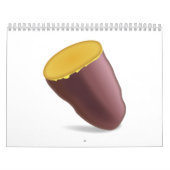 Calendrier Mural Pomme de terre sucrée grillée - Emoji (Protection)