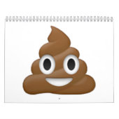 Calendrier Mural Poop - Emoji (Protection)