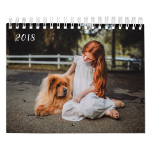 Calendrier Mural Portraits de famille ou photo personnelle