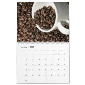 Calendrier Mural Pour des amants de café (Jan 2027)