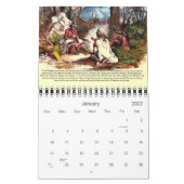 Calendrier Mural "~Premières personnes ~" (Jan 2027)