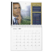 Calendrier Mural Prières pour le président (Jan 2027)