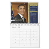 Calendrier Mural Prières pour le président (Feb 2027)