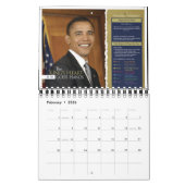 Calendrier Mural Prières pour le Président Calendar (Feb 2026)