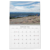 Calendrier Mural Principalement les photos du Maine (Feb 2026)