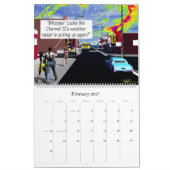 Calendrier Mural Production d'énergie - Pipeline, vent (Feb 2027)