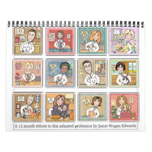 Calendrier mural professionnel vétérinaire 2011 (Protection)