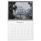 Calendrier Mural Project3, forgeron de Phillip Rogers, Charleston… (Feb 2027)