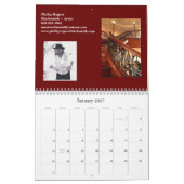 Calendrier Mural Project3, forgeron de Phillip Rogers, Charleston… (Jan 2027)