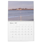 Calendrier Mural Promenades de plage de lever de soleil (Feb 2027)