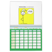 Calendrier Mural Puissance de fille de yoga "toute l'année " (Mar 2026)