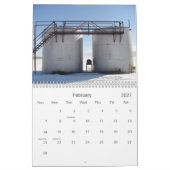 Calendrier Mural Puits de bail d'huile de Milou (Feb 2027)