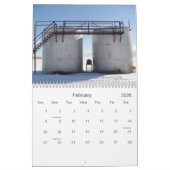 Calendrier Mural Puits de bail d'huile de Milou (Feb 2026)