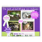 Calendrier Mural Quatre saisons de la sagesse 101 de chat (Protection)