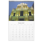 Calendrier Mural R.A.S. de Macao (Jan 2027)
