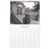 Calendrier Mural R.A.S. de Macao (Feb 2027)