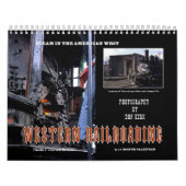 Calendrier Mural Railroading occidental (Protection)