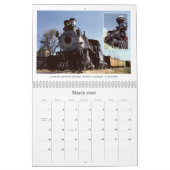 Calendrier Mural Railroading occidental (Mar 2026)