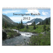 Calendrier Mural Ranch 2012 de Sweetgrass (Protection)
