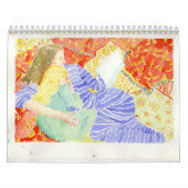 Calendrier Mural rayures (Protection)