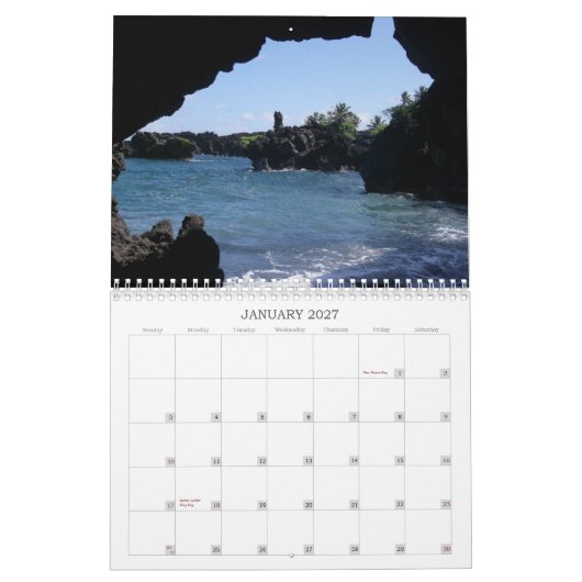 Calendrier Mural Réflexions de Molokai (Jan 2027)