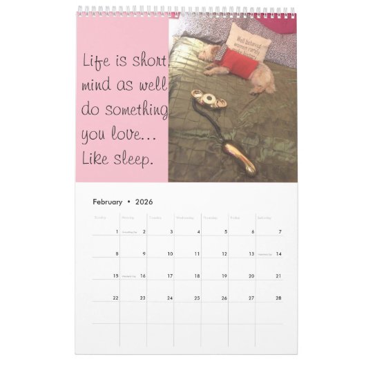 Calendrier Mural Reine Caliwaukee 2018 (Feb 2026)